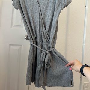 Gray romper
